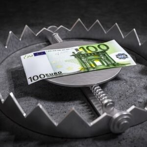 Privatinsolvenz Rödermark: Wenn die Bärenfalle mit einem Geldschein lockt und zuschnappt ist es oft zu spät und eine Insolvenz ist unumgänglich