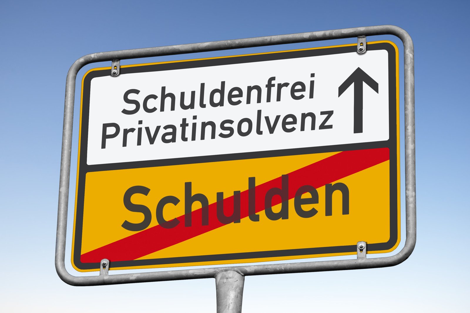 Privatinsolvenz: Sie werden wieder schuldenfrei sein.